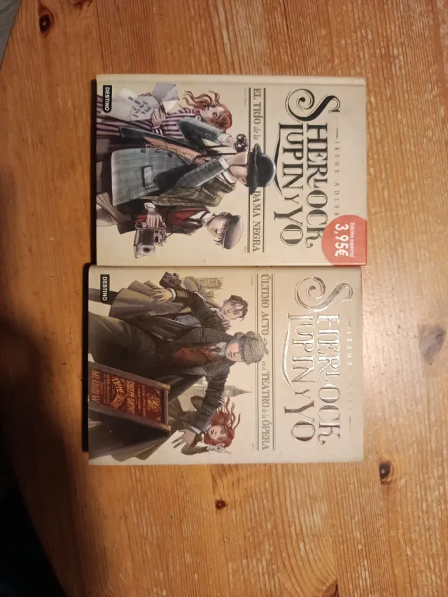 Lote Sherlock, Lupin y yo