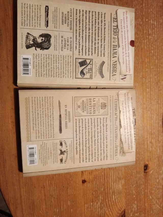 Lote Sherlock, Lupin y yo