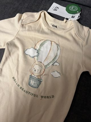 24-36 MESES 
Body C&A bebé estampado león