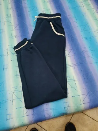 Pantaloni sportivi uomo invernali blu M