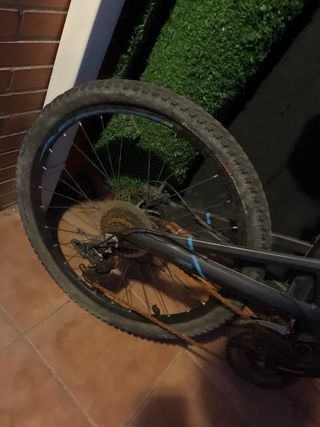 Bicicleta B-Twin Montaña Doble Suspensión