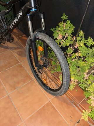 Bicicleta B-Twin Montaña Doble Suspensión