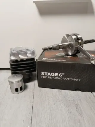 ✅Kit 70cc Jog R Aire: Cilindro, Pistón y Cigüeñal✅