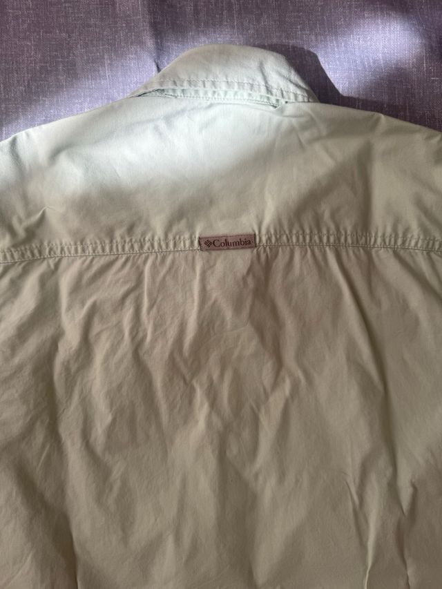 Camisa Columbia Outdoor Talla M Verde