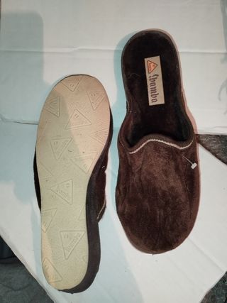 Zapatillas de casa Bamba marrones