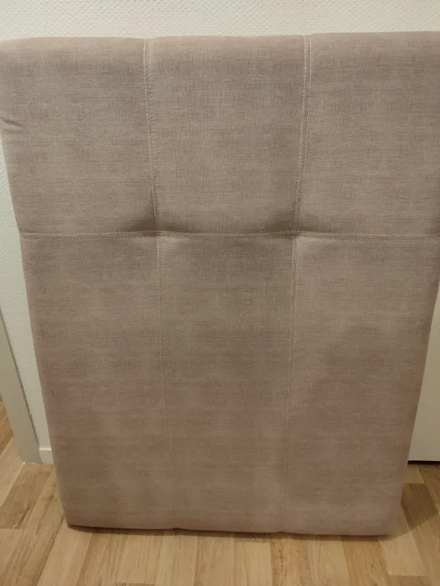 Cabecero de cama beige