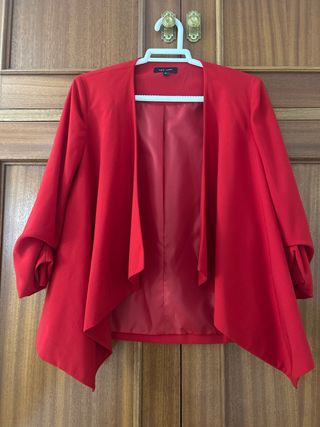 Americana New Look Roja Talla M