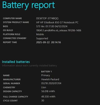 HP EliteBook 850 G7 - i7-10610U | 16GB RAM | 512GB