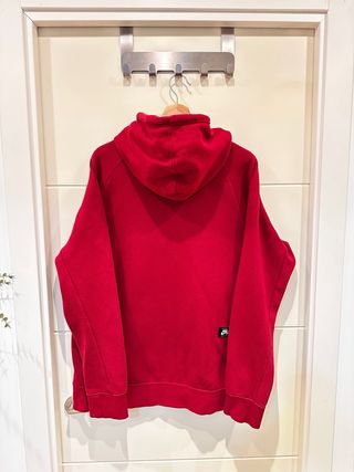 Sudadera Nike SB roja/granate - Talla L