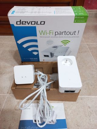 Pareja PLC Devolo dLAN 550 WiFi Starter Kit