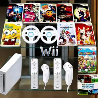 Wii + Juegos y Accesorios