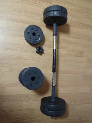 Set Mancuernas Ajustables Pesas Gimnasio