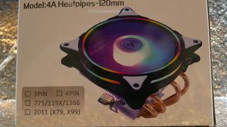 Ventilador de CPU 4A Heatpipes 120mm