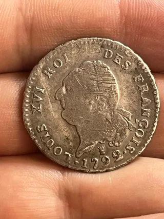 30 Soldi Luigi XVI 1792 Argento