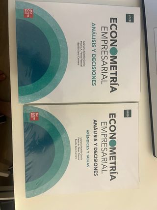 Libros econometria UNED