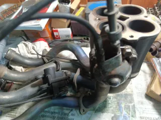 Colector Honda CBR 929 RR con servo motor