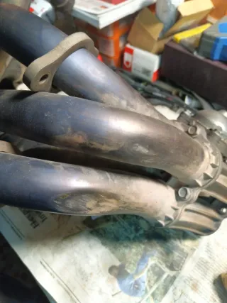 Colector Honda CBR 929 RR con servo motor
