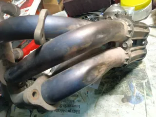 Colector Honda CBR 929 RR con servo motor