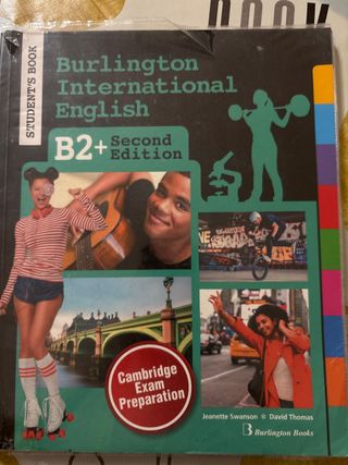 libro inglés burlington books b2+ 