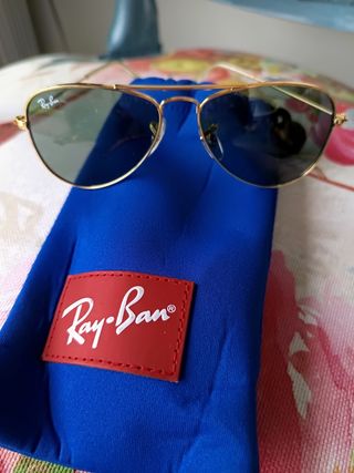 Gafas de sol Ray-Ban Aviador Infantiles Doradas