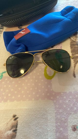 Gafas de sol Ray-Ban Aviador Infantiles Doradas