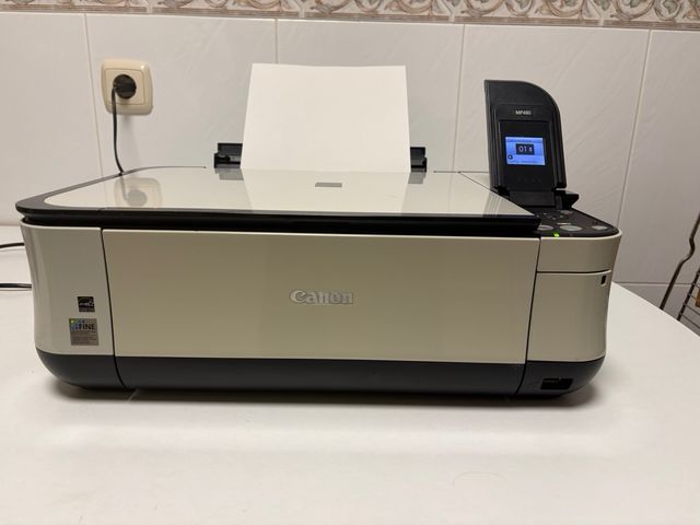 Impresora Canon MP480 Beige/Negra