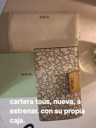 Cartera Tous nueva con caja
