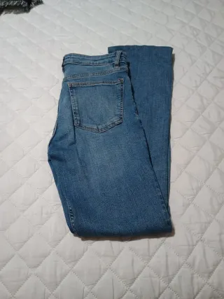 Pantalón vaquero Zara claro talla 40
