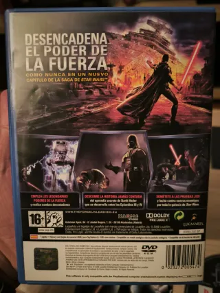 Star Wars PS2 El Poder de la Fuerza 