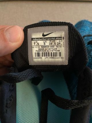 Zapatillas Nike Mujer Azul 