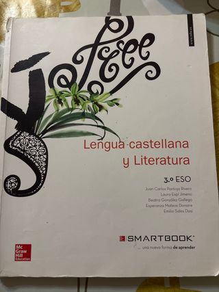 Libro Lengua castellana y Literatura 3 ESO