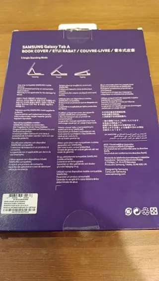 Funda Samsung Galaxy Tab A Book Cover