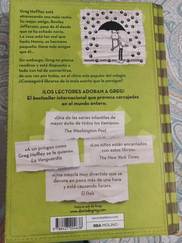 Diario de Greg 8 - Mala suerte: Mala Suerte