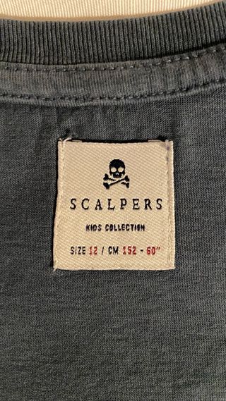 Camiseta Scalpers Kids Calavera