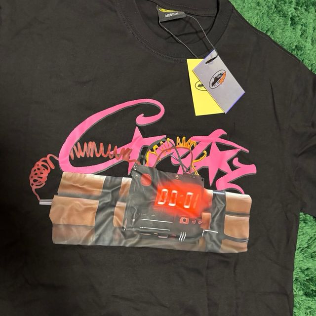 Corteiz - Camiseta Tee No Time 4 Luv Negra Oferta