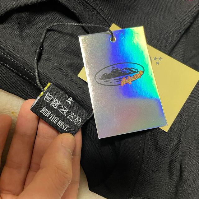 Corteiz - Camiseta Tee No Time 4 Luv Negra Oferta