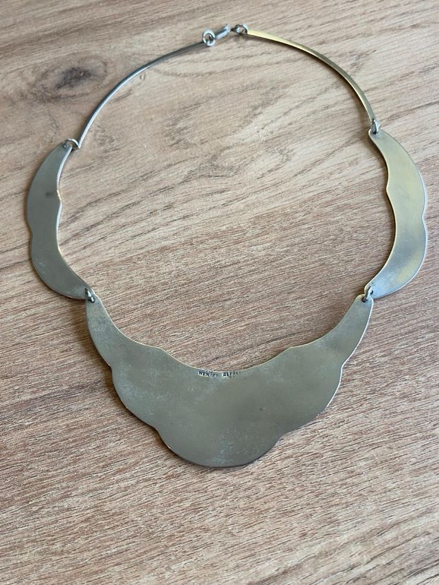 Collar alpaca nácar