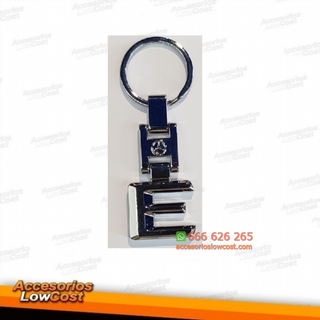 LLAVERO BMW EN METAL CROMADO MERCEDES CLASE E