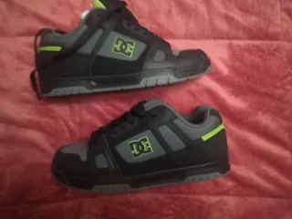 Zapatillas DC Shoes Negras/Grises/Verdes