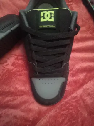 Zapatillas DC Shoes Negras/Grises/Verdes