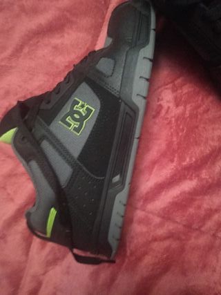 Zapatillas DC Shoes Negras/Grises/Verdes