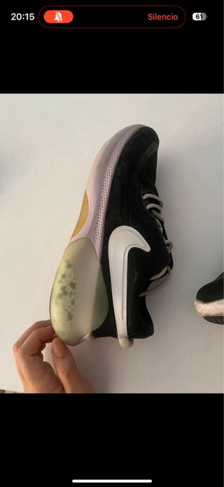 Zapatillas Nike Running Negras y Rosas