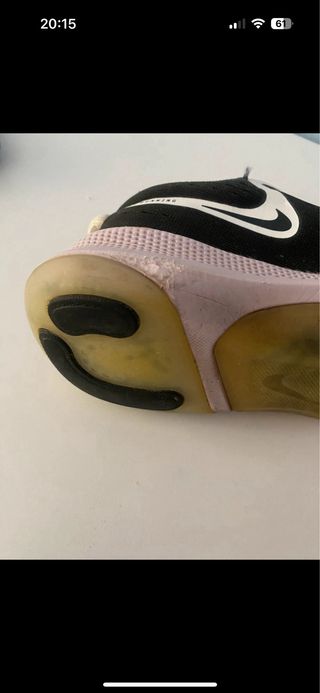 Zapatillas Nike Running Negras y Rosas