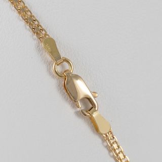 Cadena bismark oro 18k 750 50cm