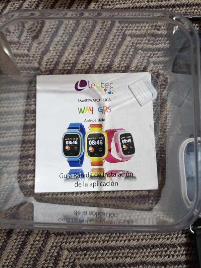Reloj Inteligente Oleotec Way GPS Niños Negro