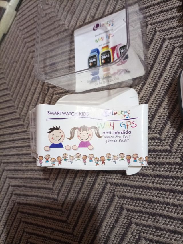 Reloj Inteligente Oleotec Way GPS Niños Negro