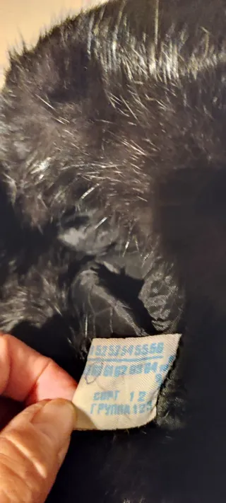 Gorro Ruso Auténtico Negro