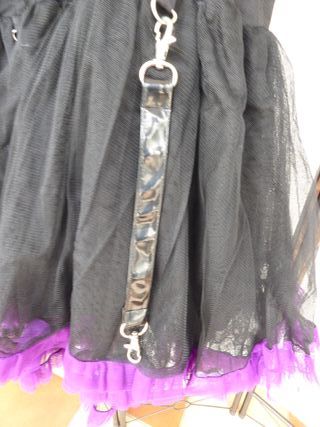 Disfraz Gótico Bruja Negro y Morado