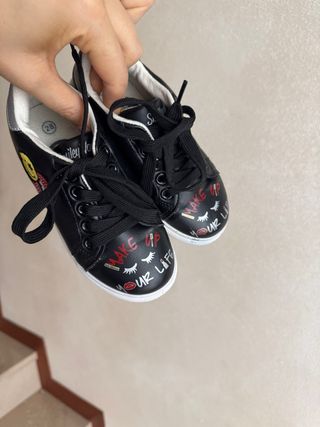 Scarpette bimba nere nr 28