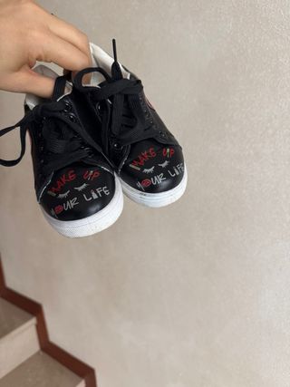 Scarpette bimba nere nr 28